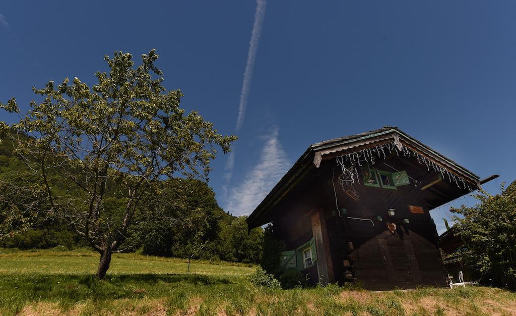 Micro-Lodge, Le Petit Nid D'Amour モントリオン エクステリア 写真